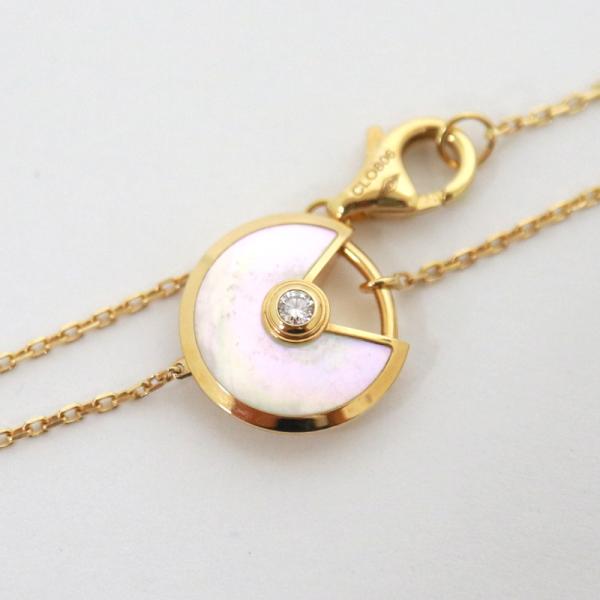 【Cartier】カルティエ アミュレットドゥカルティエ ブレスレット ゴールド×ホワイト Au75...