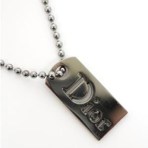Christian Dior / ネックレス/--/SLV/トップ有/レディース Christian Dior◇ネックレス/--/SLV/トップ有/レディース/錆有