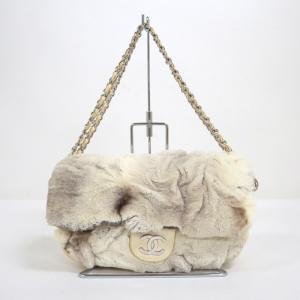 CHANEL】シャネル ジラフ柄 ハラコ チェーンショルダーバッグ 6番台7桁  