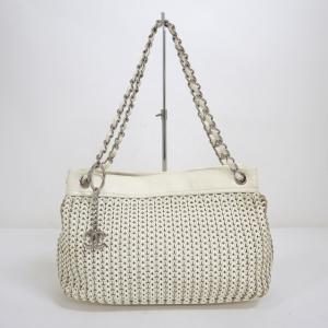 CHANEL】シャネル ジラフ柄 ハラコ チェーンショルダーバッグ 6番台7桁  