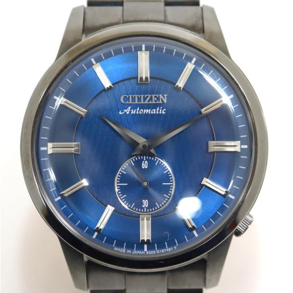 【CITIZEN】シチズン コレクション メカニカル 腕時計 自動巻き シースルーバック SS ブラ...