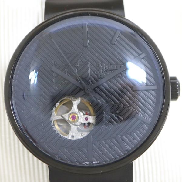 【Vivienne Westwood】ヴィヴィアンウエストウッド 腕時計 AT SS×黒文字盤 VW...