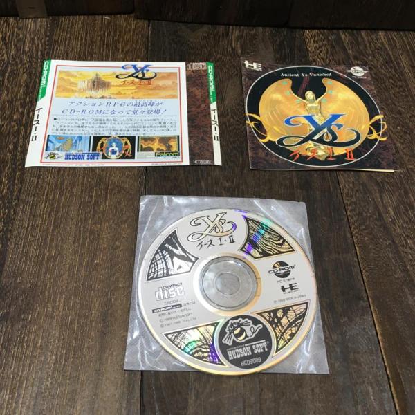 PCエンジン CD ROM PCE イース 1 2