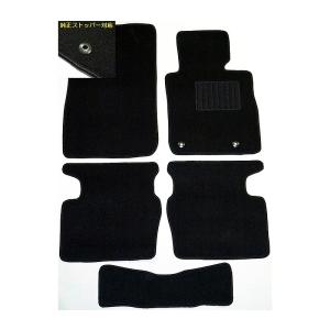 カーマット 業販 マツダ デミオ（DEMIO） DJ系/DE系 専用 新品 フロアマット カーマット ブラック/グレー/ベージュ 黒/灰 内装 パーツ 5セット