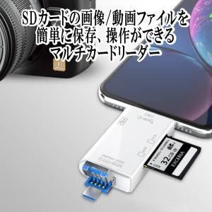SDカードリーダー USB メモリーカードリー...の詳細画像1