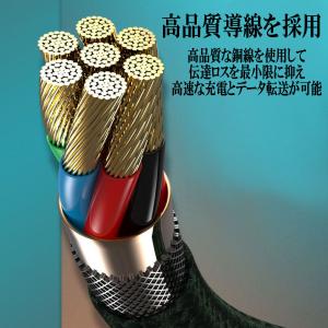 Type-c 充電ケーブル 急速充電 タイプc...の詳細画像3