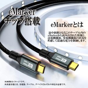 充電ケーブル Type-c iphone15 ...の詳細画像2