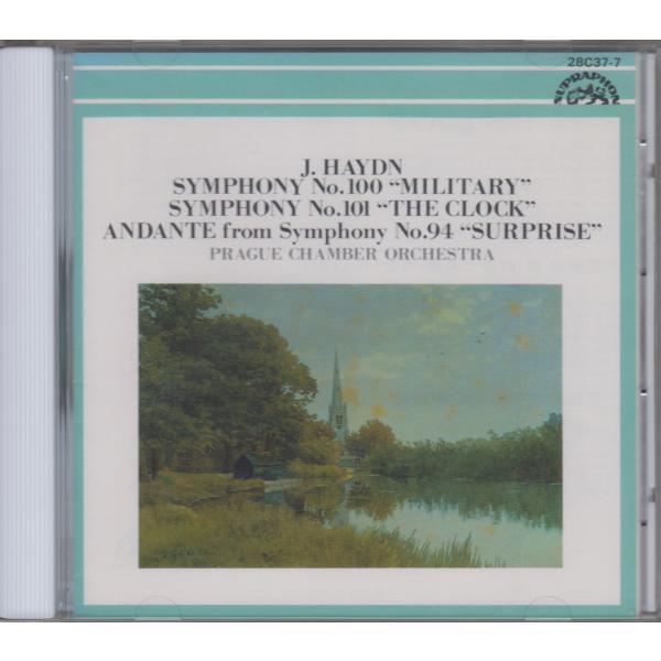 ハイドン：交響曲第１００「軍隊」・１０１番 「時計」・第94番 「驚愕」/ プラハ室内管弦楽団 ★ ...