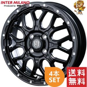 ホイール4本セット BEST MUD BAHN XR-800M (MBK/RP) 14インチ 4.5J PCD