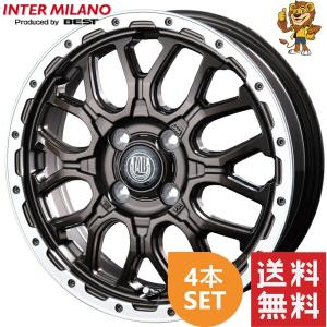 ホイール4本セット BEST MUD BAHN XR-910K (MBR/PP) 14インチ 4.5J PCD