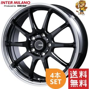 ホイール4本セット BEST INFINITY F10 (BK/RP) 15インチ 4.5J PCD：100