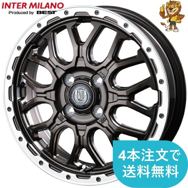 ホイールのみ1本 BEST MUD BAHN XR-800M (GBR/RP) 14インチ 4.5J...