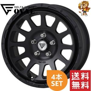 デルタフォース オーバル 17インチ マットスモークポリッシュ DELTA FORCE OVAL 17インチ 8.0J +35 5-114.3 マットスモーク