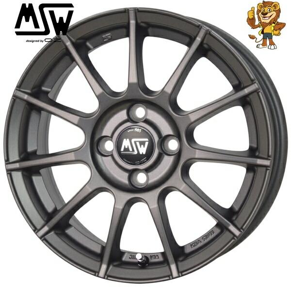 ホイールのみ1本 OZ MSW 85-II (MGM) 15インチ 6.0J PCD：98/4H イ...