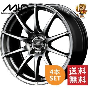 ホイール4本セット MID SCHNEIDER STAG (MG) 17インチ 7.0J PCD:114.3/5H インセット:38 シュナイダー スタッグ