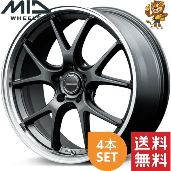 ホイール4本セット MID VERTEC ONE EXE5 V selection (SGM/RPO...