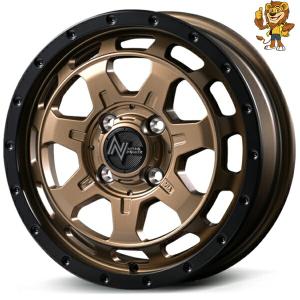 ホイール4本セット MID NITRO POWER M7 PHALANX (BRZ) 14インチ 4.5J PCD：100/4H インセット：45 ナイトロパワー M7ファランクス