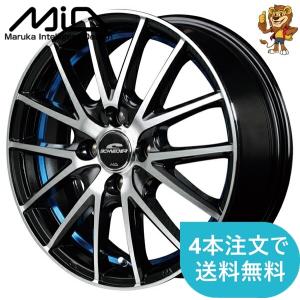マルカサービス MID SCHNEIDER RX27 17インチ 7J 5H114.3 +48 BK/リム