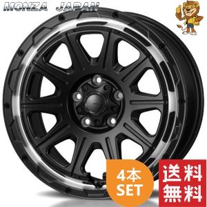 ホイール4本セット MONZA JAPAN Warwic DEEPRAND (ワーウィック
