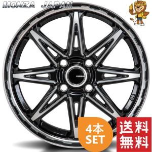 ホイール4本セット MONZA JAPAN Warwic DEEPRAND (ワーウィック