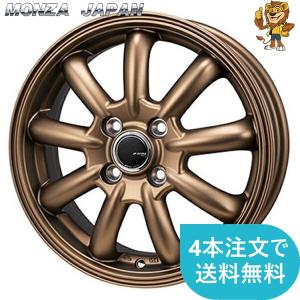 ホイール4本セット MONZA JAPAN Warwic DEEPRAND (ワーウィック
