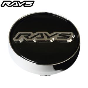 RAYS レイズ VERSUS 標準設定センターキャップ No.72 GENERAL CAP V1 Hi BK/Chrome 4個 61020000004BC