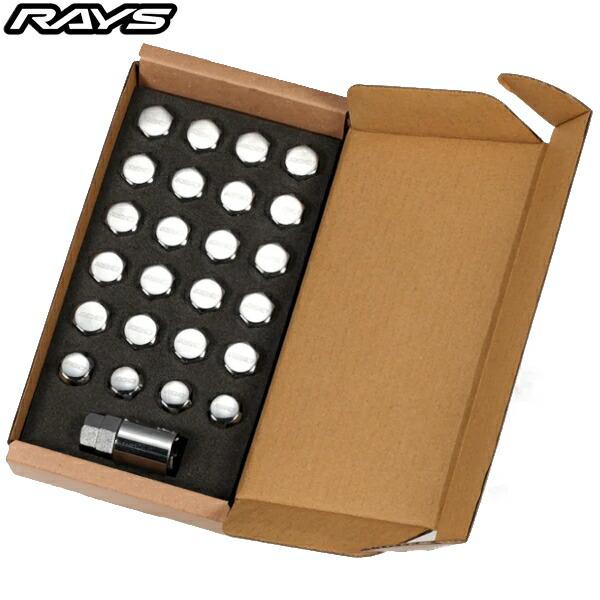 RAYS 19HEX ナット・ロックナットセット L33 6H用(24個入) M14x1.5 クロー...
