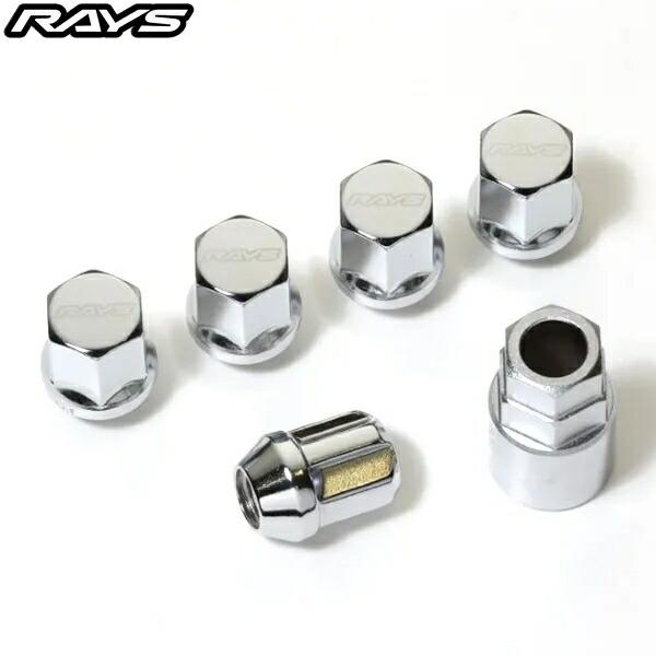 RAYS 19HEX ナット・ロックナットセット L31 5H用(20個入) M12x1.25 クロ...