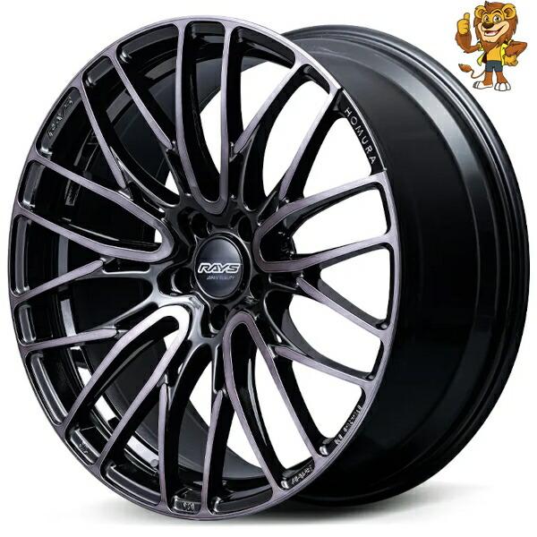 ホイールのみ1本 RAYS HOMURA 2x10BD BLACK CLEAR EDITION (B...