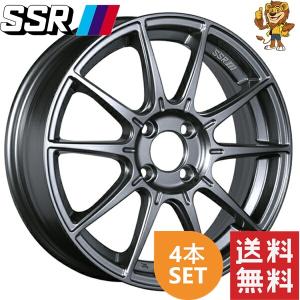 SSR ホイール4本セット SSR GTX01 (FBK) 15インチ 5.0J PCD：100/4H