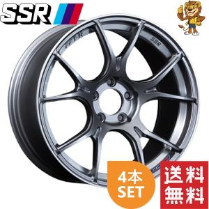SSR SSR GTX01 16インチ 5.5J 4H100 +45 ダークシルバー アルミ