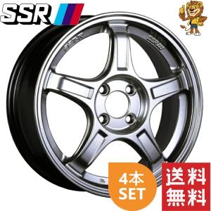 SSR SSR GTX03 16インチ 5.5J 4H100 +45 ガンメタ/スモーククリア
