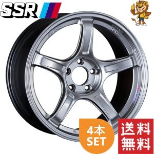 SSR ホイール4本セット SSR GTV03 (FBK) 18インチ 7.5J PCD：114.3/5H