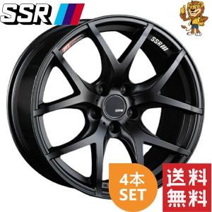 SSR SSR GTV03 19インチ 8.5J +38 5-114.3 フラットブラック 4本で送料