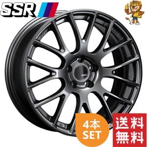 SSR ホイール4本セット SSR GTX01 (FBK) 18インチ 7.5J PCD：100/5H