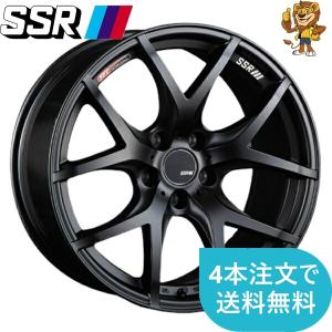 SSR ホイール4本セット SSR GTV03 (FBK) 18インチ 7.5J PCD：114.3/5H