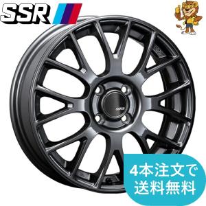 SSR ホイール4本セット SSR GTX01 (FBK) 18インチ 9.5J PCD：100/5H