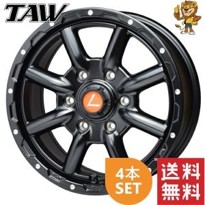 ホイール4本セット TAW J-TECH S6 (BZ) 14インチ 5.5J PCD:100/4H イン
