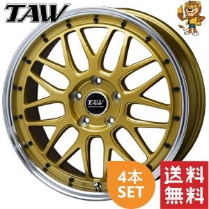 ホイール4本セット TAW J-TECH S6 (BZ) 17インチ 7.0J PCD:114.3 /5H