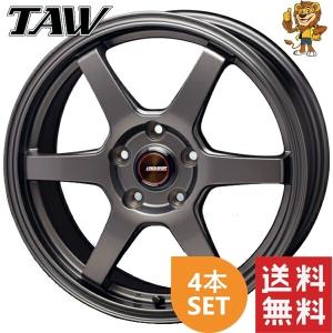 ホイール4本セット TAW J-TECH S6 (BZ) 13インチ 4.00B PCD:100/4H