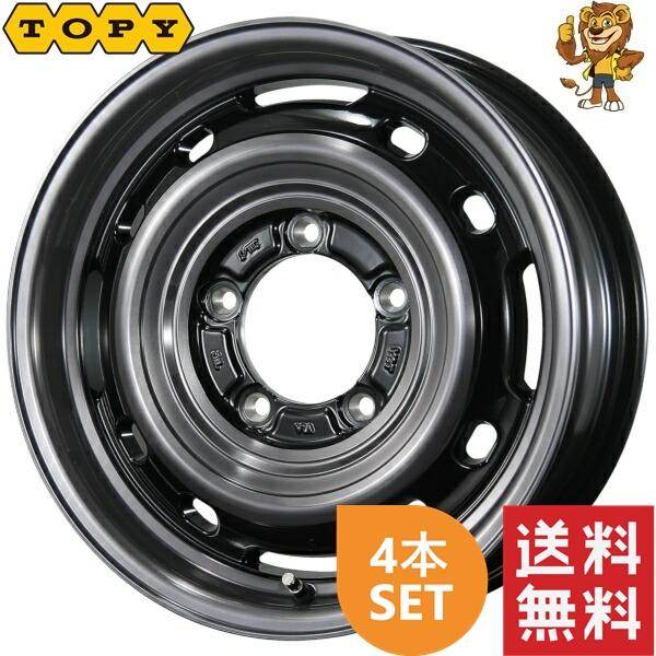 ホイール4本セット TOPY LANDFOOT XFG (ランドフット エックスエフジー) 16イン...