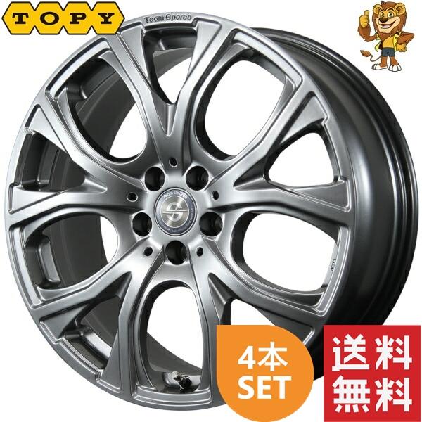 ホイール4本セット TeamSPARCO BENEJU (H/MG) 19インチ 8.0J PCD：...