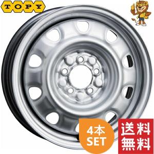 ホイール1本 TOPY 単穴スチールホイール 15インチ 5.5J PCD：100 穴数