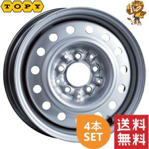 ホイール4本セット TOPY 単穴スチールホイール 15インチ 6.0J PCD