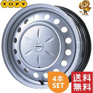 ホイール1本 TOPY 単穴スチールホイール 16インチ 6.5J PCD：114.3 穴
