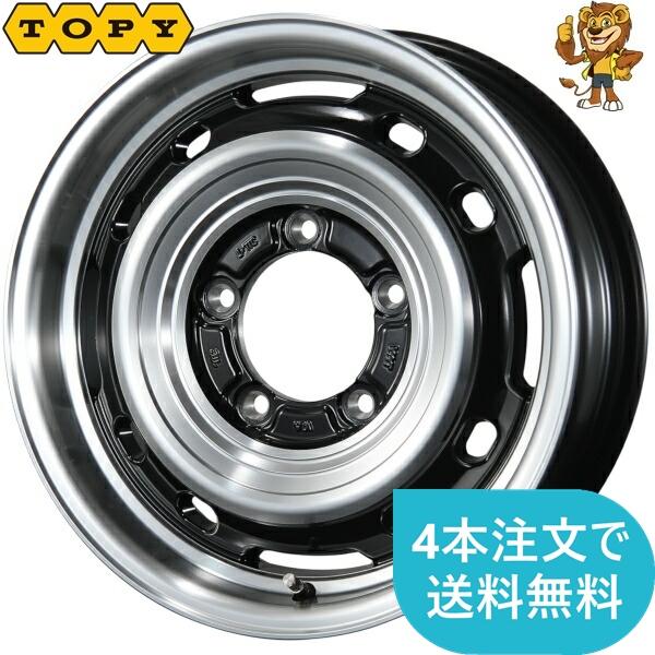 ホイール1本 TOPY LANDFOOT XFG (ランドフット エックスエフジー) 16インチ 5...