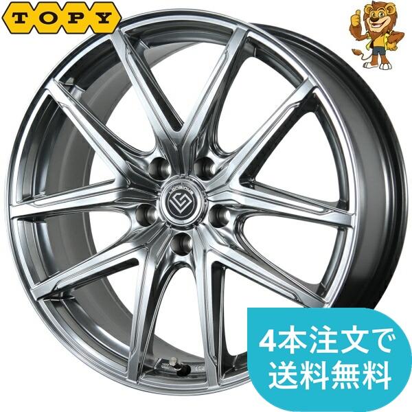 ホイール1本 TOPY LONGINUS RE-X (HS) 19インチ 8.0J PCD：120/...