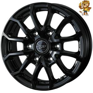 Weds PRODITA ウェッズ プロディータ 社外ホイール 15インチ 4本 5.5J6HPCD139.7+42 キャラバン等　(VHJ368) WEDS（ウェッズ） ホイール4本セット Weds PRODITA HC3 (BLK) 15インチ