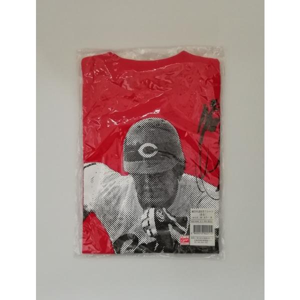 広島東洋カープ 緒方孝市引退記念Tシャツ 走る 赤色 Mサイズ Carp 未使用品 PR