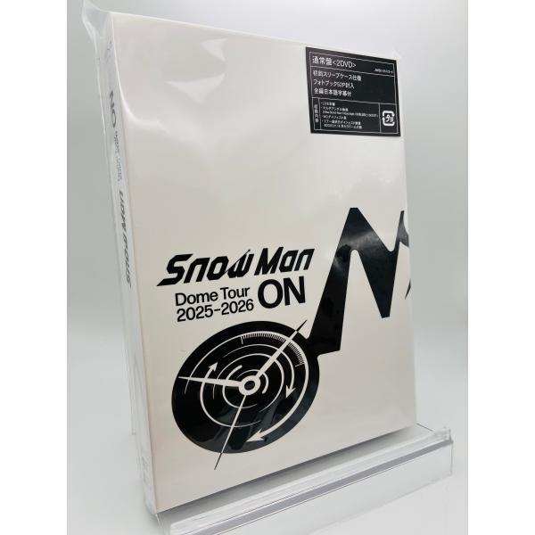 優良配送 DVD Snow Man Dome Tour 2025-2026 ON 通常盤 初回スリー...